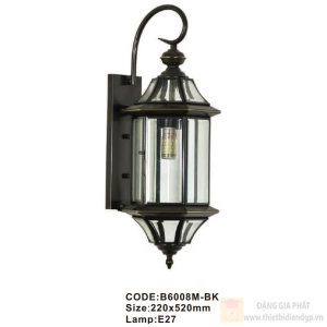 Đèn tường đồng đen Slister 220*520mm - E27