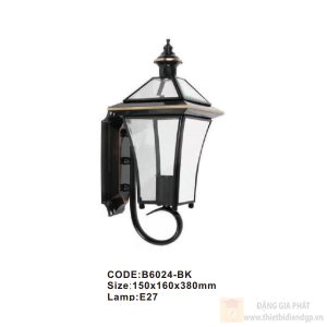 Đèn tường đồng đen Slister 150*160*380mm - E27