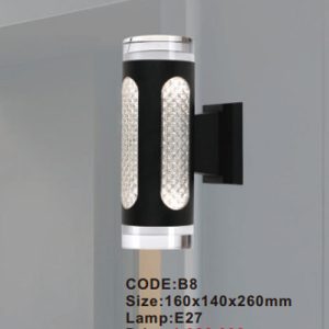 Đèn tường Slister 160*140*260mm - E27