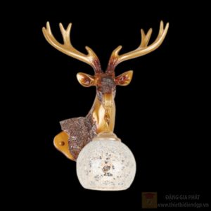 Đèn tường thiết kế cổ điển đầu hươu Slister Ø300*440mm - E27
