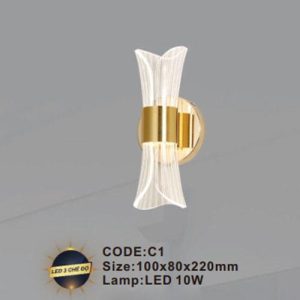 Đèn tường trong nhà Slister 100*80*220mm - LED 10W