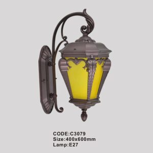 Đèn tường ngoài trời Slister 400*600mm - E27