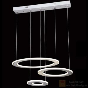 Đèn treo trang trí Slister Ø300+400+500mm - LED 150W*2 - 3 CĐ