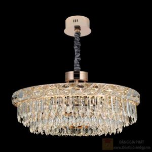 Đèn chùm pha lê Slister Ø600*H280mm - LED 160W - 3 CĐ