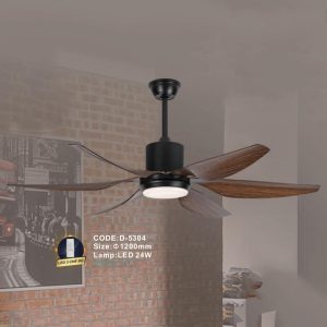 Quạt trần đèn trang trí Slister Ø1200mm - LED 24W