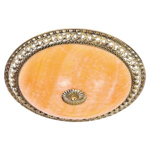 Đèn mâm trang trí Slister Ø400mm - E27*2 - chất liệu: đồng thau