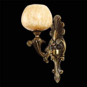 Đèn tường đồng Slister Ø180*H400mm - E27*1 - chất liệu: đồng thau