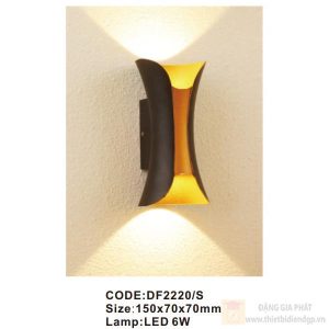 Đèn tường trong nhà Slister 150*70*70mm LED 6W