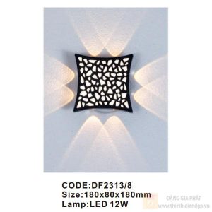 Đèn tường trong nhà Slister 180*80*180mm - LED 12W