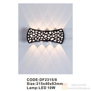 Đèn tường trong nhà Slister 215*40*83mm - LED 10W