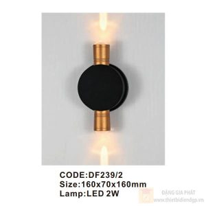 Đèn tường trong nhà Slister 160*70*160mm - LED 2W