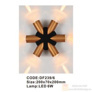 Đèn tường trong nhà Slister 200*70*200mm - LED 6W