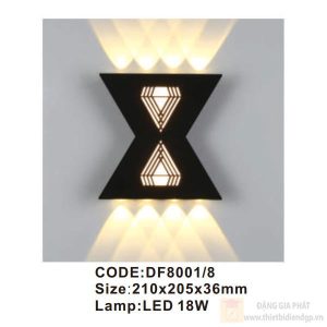 Đèn tường trong nhà Slister 210*205*36mm LED 18W