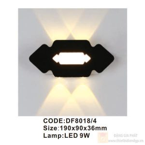 Đèn tường trong nhà Slister 190*90*36mm LED 9W