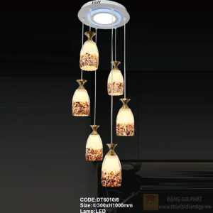 Đèn treo trần trang trí Slister Ø300*H1000mm - LED