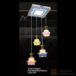 Đèn treo trần trang trí Slister 290*290*H1000mm - LED