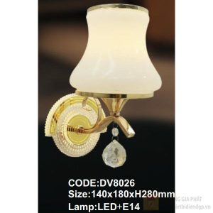 Đèn tường trong nhà Slister 140*180*H280mm - LED+E14