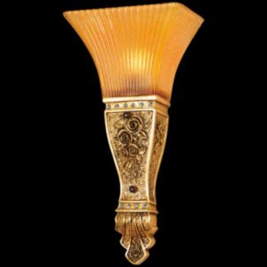 Đèn tường cổ điển hình bông hoa hồng Slister Ø200*390mm- E27