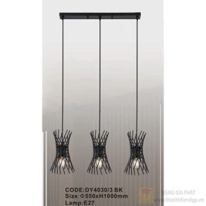 Đèn treo trần đế dài trang trí Slister Ø550*H1000mm - E27