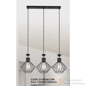 Đèn treo trần đế dài trang trí Slister Ø600*H1000mm - E27