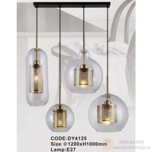 Đèn treo trần đế dài trang trí Slister Ø1200*H1000mm - E27