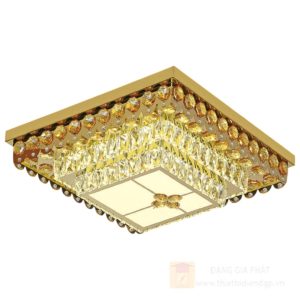 Đèn mâm pha lê Slister 500*500mm - LED 128W - 3 CĐ