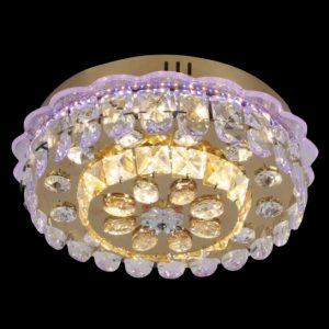 Đèn mâm pha lê Slister Ø300mm - LED 73W - 3 CĐ