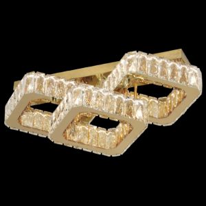 Đèn mâm pha lê Slister 650*400mm - LED 185W - 3 CĐ