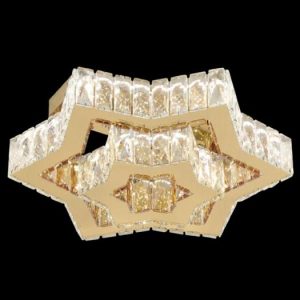 Đèn mâm pha lê Slister 500*500mm - LED 145W - 3 CĐ