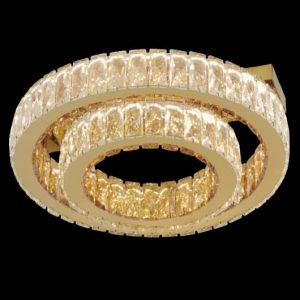 Đèn mâm pha lê Slister 520*520mm - LED 162W - 3 CĐ