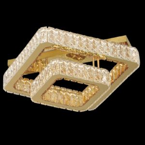 Đèn mâm pha lê Slister 650*650mm - LED 200W - 3 CĐ