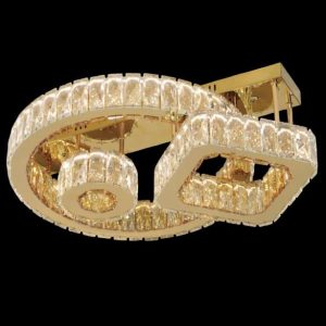 Đèn mâm pha lê Slister 620*500mm - LED 200W - 3 CĐ