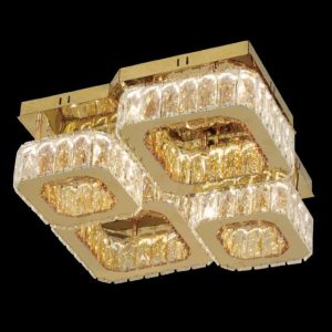 Đèn mâm pha lê Slister 630*550mm - LED 200W - 3 CĐ