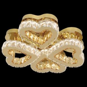 Đèn mâm pha lê Slister 500*500mm - LED 188W - 3 CĐ