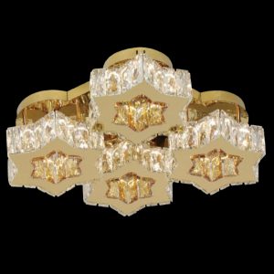 Đèn mâm pha lê Slister 600*550mm - LED 175W - 3 CĐ