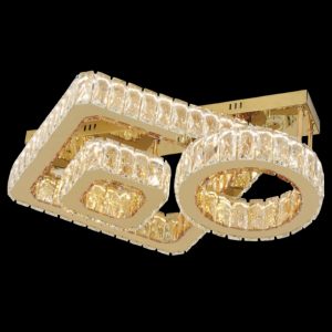 Đèn mâm pha lê Slister 630*540mm - LED 200W - 3 CĐ