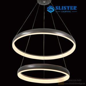 Đèn treo trang trí Slister Ø800+600*H1500mm - LED