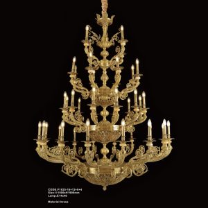 Đèn chùm nến Slister Ø1500*H1900 mm - E14*40