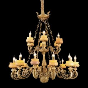 Đèn chùm nến Slister Ø1150*H1200mm - E14*18 - chất liệu: đồng thau