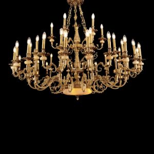 Đèn chùm nến Slister Ø1450*H1200mm - E14*42 - chất liệu: đồng thau