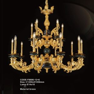 Đèn chùm nến Slister Ø1250*H1050mm - E14*18