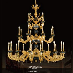 Đèn chùm nến Slister Ø1500*H1450mm - E14*28