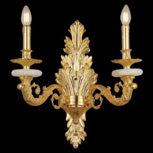 Đèn tường đồng Slister Ø360*H500mm - E14*2 - chất liệu: đồng thau