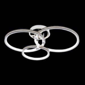 Đèn gắn trần trang trí Slister Ø300+400+450mm - LED 140W - 3 chế độ