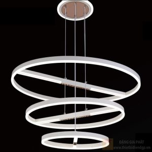 Đèn treo trang trí Slister Ø400+600+800mm - LED 162W - 3 CĐ