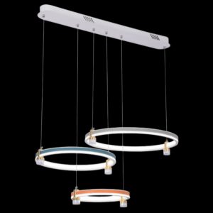 Đèn treo trang trí Slister Ø300+400+500mm - LED 148W - 3 CĐ