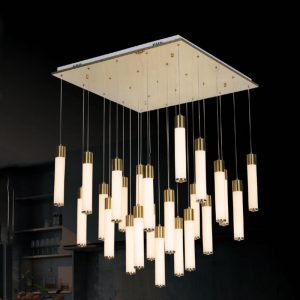 Đèn treo trang trí Slister 800*800*1500mm - LED 600W - 3 CĐ