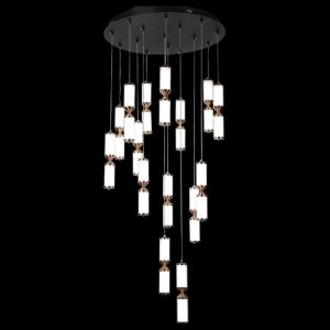 Đèn treo trang trí Slister D600*18000mm - LED 330W - 3 CĐ