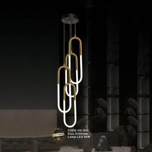 Đèn treo trang trí Slister D300mm - LED 56W - 3 CĐ