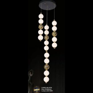 Đèn treo trang trí Slister D300mm - LED 40W - 3 CĐ